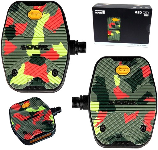 Pedały platformowe LOOK GEO CITY GRIP camo