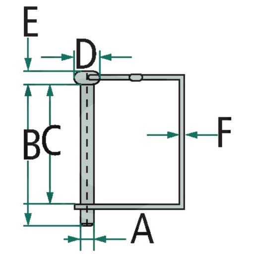 Zawleczka rurowa fi 6mm 57mm