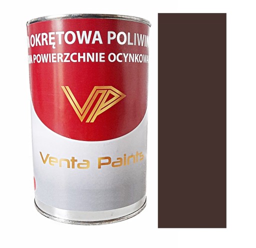 Farba Okrętowa Na Ocynk Dach Blachę RAL 8017 5L