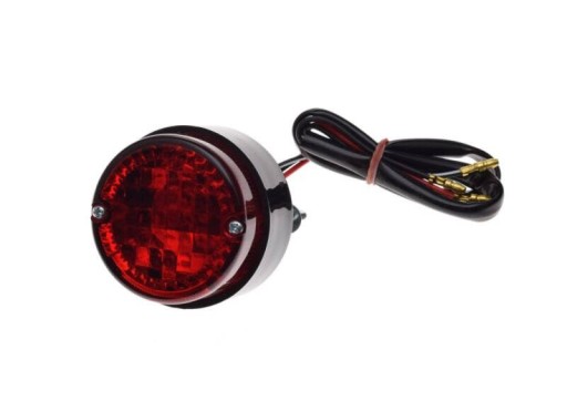 Lampa motocyklowa tył okrągła uniwersalna