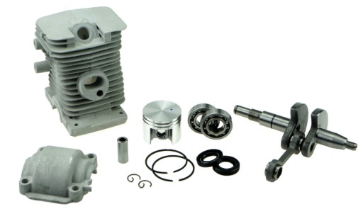 SILNIK CYLINDER WAŁ TŁOK ŁOŻYSKA STIHL 018 MS180 +