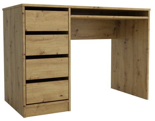 Biurko komputerowe szuflady półka GREGORY ARTISAN