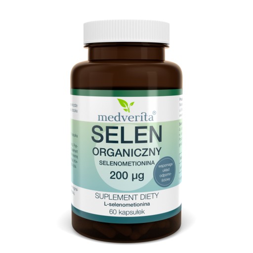 SELEN ORGANICZNY 200ug Selenometionina 60 kaps.