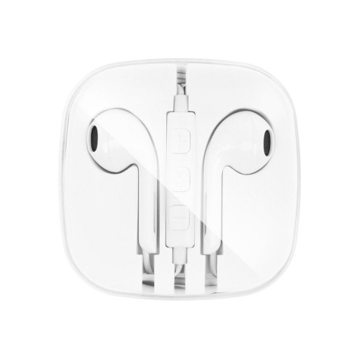 Zestaw słuchawkowy / słuchawki Stereo Android NEW BOX biały (Jack 3,5mm)