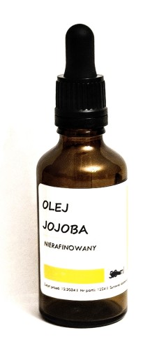 OLEJ JOJOBA nierafinowany 100ml pipeta pompka