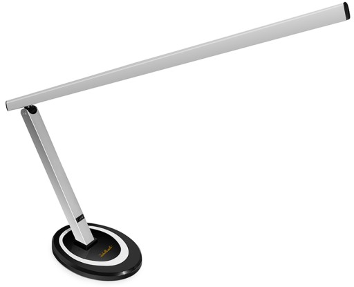 LAMPKA LAMPA KOSMETYCZNA LED BEZCIENIOWA SREBRNA