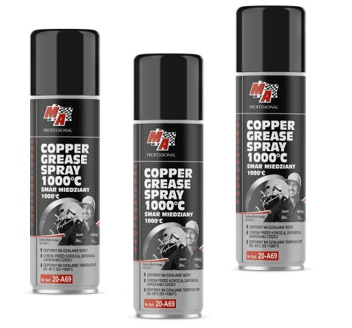 MOJE AUTO PROFESIONAL SMAR MIEDZIANY 200ml 1000C