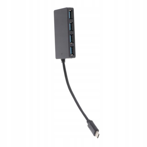 Przenośny 4-portowy port USB .0 Hub Transfer