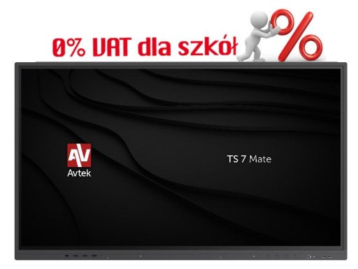 Monitor dotykowy z VAT 0%- Avtek TS 7 Mate 65