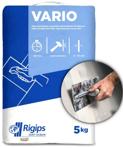 Rigips VARIO masa szpachlowa płyta gipsowa 5kg