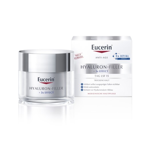 EUCERIN Hyaluron-Filler Krem na dzień do suchej skóry SPF 15, 50 ml
