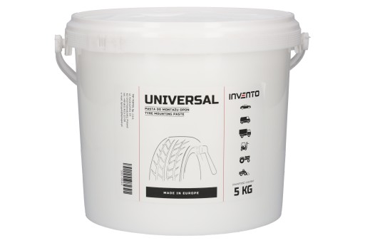 Pasta montażowa do opon Invento Universal 5kg - idealna do warsztatu