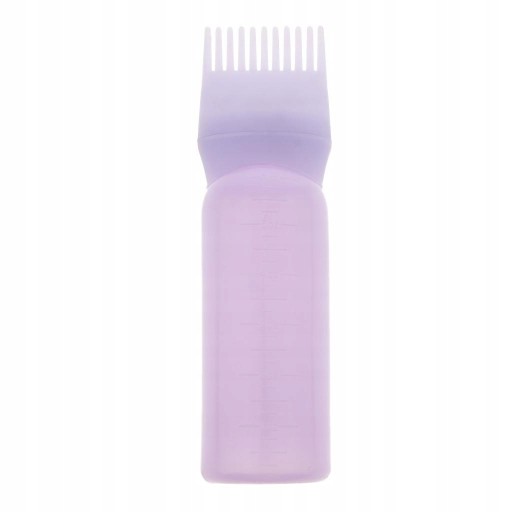 hair color applicator bottle with comb