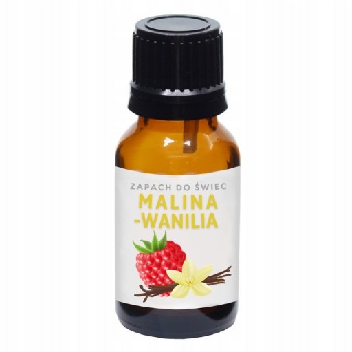 Zapach do świec parafin olejek 10ml MALINA-WANILIA