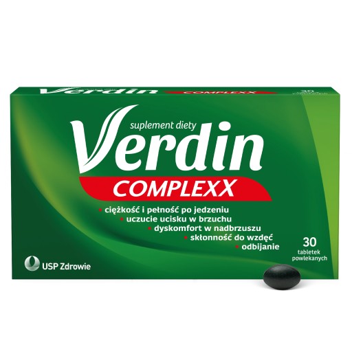 VERDIN COMPLEXX wsparcie układu trawiennego 30tabl