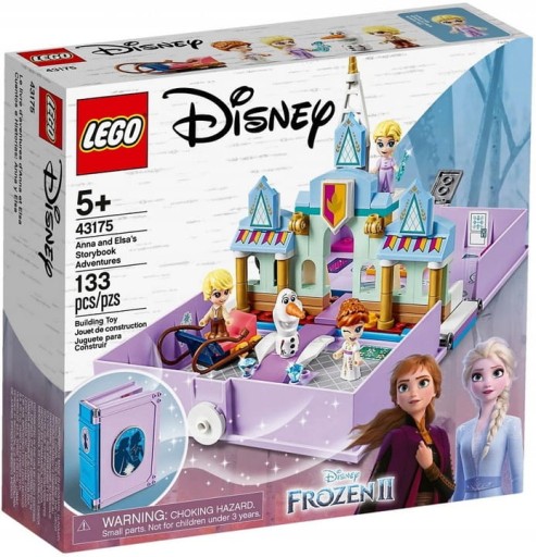 LEGO DISNEY FROZEN 43175 KRAINA LODU KSIĄŻKA ELZY