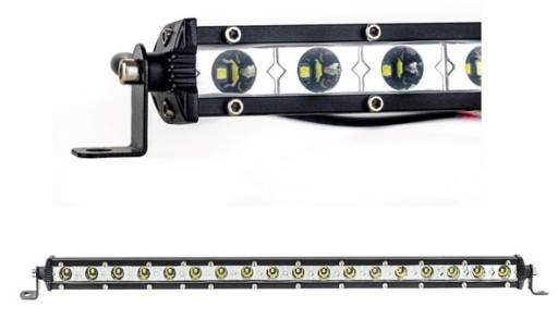 Panel LED lampa robocza 18 LED 12/24V BUS TIR wózek widłowy traktor ciągnik
