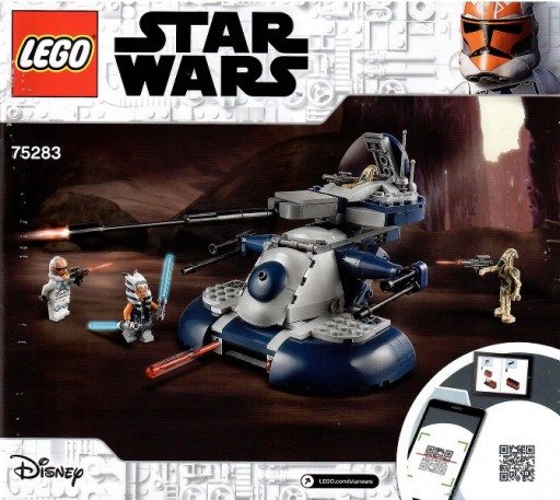 Lego INSTRUKCJA 75283 Armored Assault Tank (AAT) N