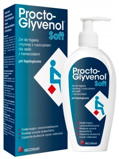 Procto-Glyvenol żel do higieny intymnej hemoroidy