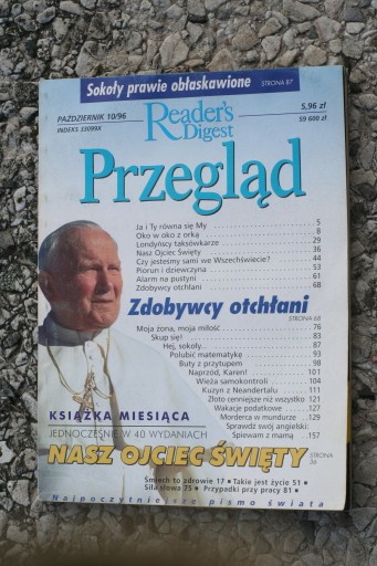 Przegląd Reader's Digest nr 10/96