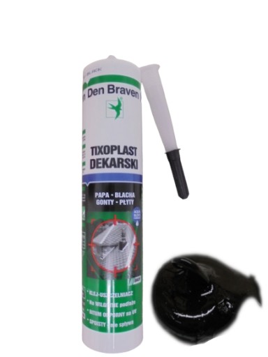 Uszczelniacz dekarski TIXOPLAST 280 ml Den Braven