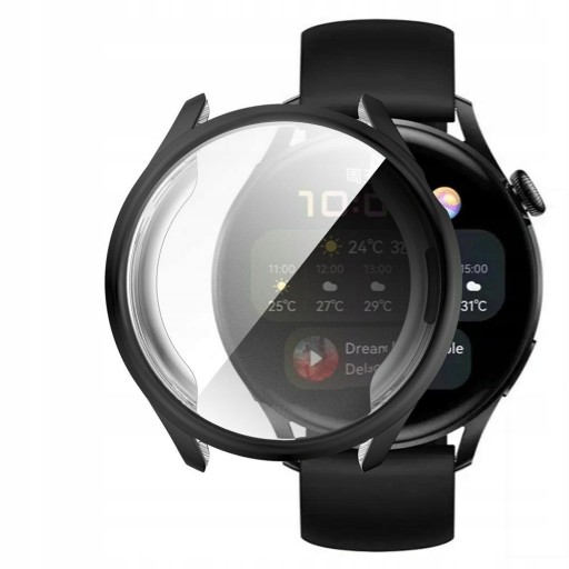 ETUI SILIKONOWE METALIC DO HUAWEI WATCH 3 - KOLORY