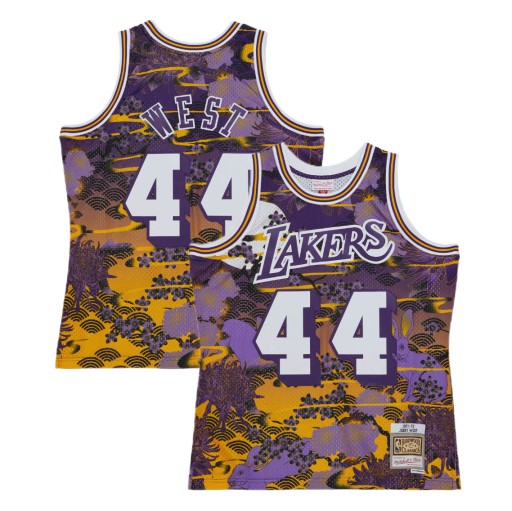 Jerry West Seria retro koszulek do koszykówki