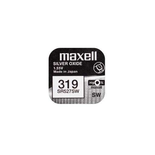 bateria 319 Maxell SR527SW SR64 V319 D319