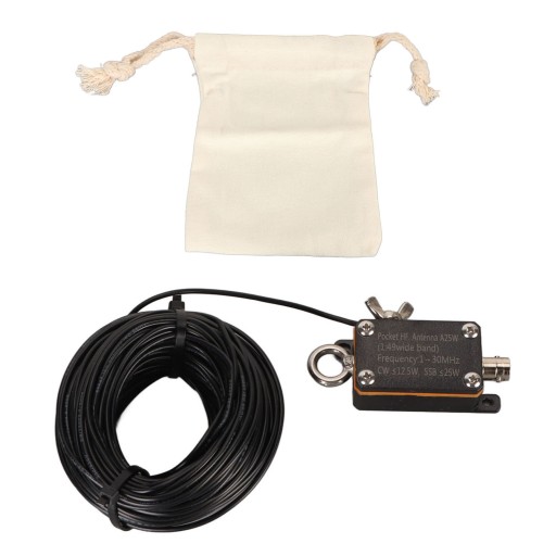 Antenna end fed przenośna 1-30MHz 1:49 Balun do odbioru krótkofalowego