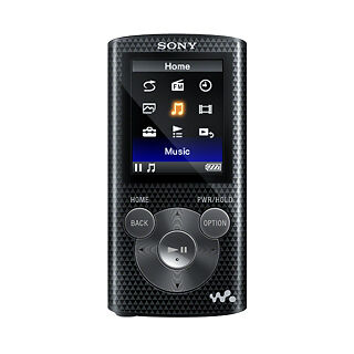 Odtwarzacz SONY MP3 MP4 NWZ-E383 Radio PL menu
