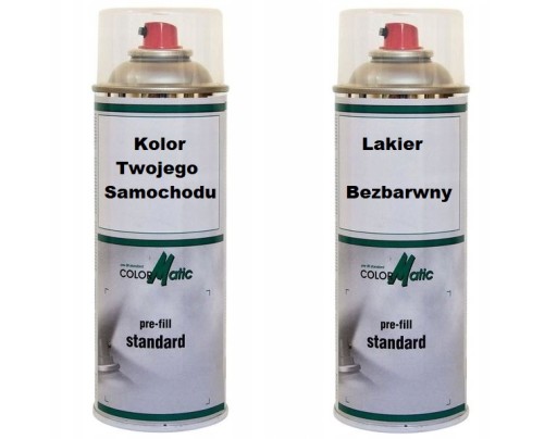 LAKIER fioletowa perła BMW 299 TECHNOVIOLETT+KLAR 2x400
