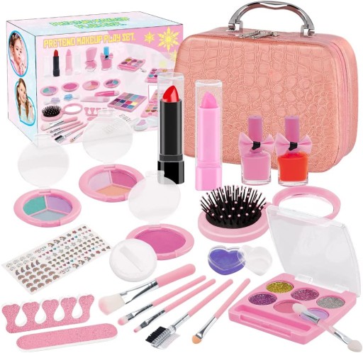 PRAWDZIWY ZESTAW DO MAKIJAŻU DLA DZIECI MAKEUP