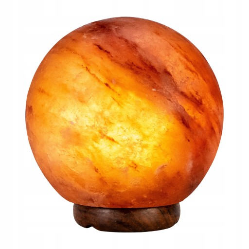 LAMPA SOLNA KULA ŚREDNIA SÓL HIMALAJSKA JONIZATOR POWIETRZA
