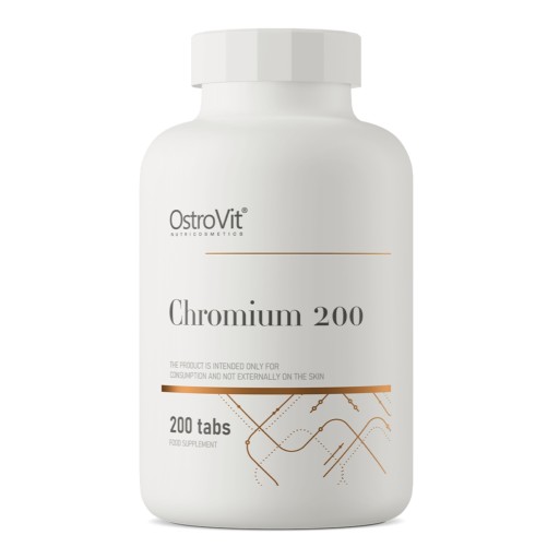 OstroVit Chrom 200mg 200 tabl PIKOLINIAN CHROMU