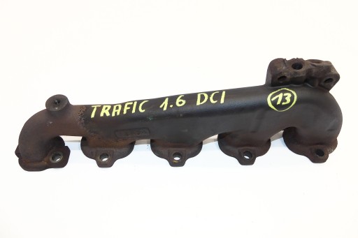 VIVARO B TRAFIC III 1.6 DCI R9M KOLEKTOR WYDECHOWY