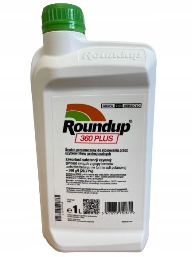 Preparat chwastobójczy Roundup Plus 360 SL 1L