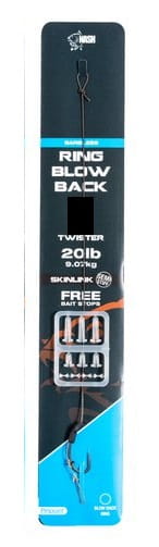 PRZYPON NASH RING BLOW BACK RIG SIZE 8 BARBLESS