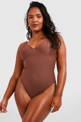 BOOHOO STRÓJ KĄPIELOWY FISZBINY 429 XXH__XXL