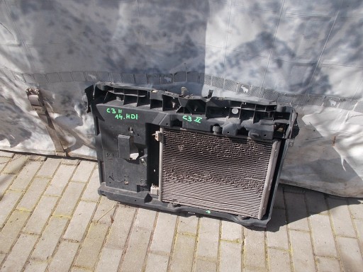 CITROEN C3 II PAS KOMPLET CHŁODNIC 1.4 HDI