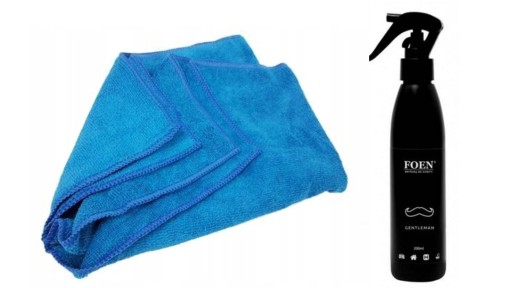FOEN ZAPACH DO WNĘTRZ 200ML GENTLEMAN+MIKROFIBRA