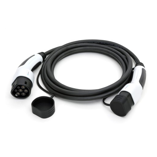 Kabel do ładowania samochodów Type2 11kW 5 metrów