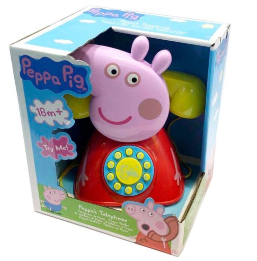 PEPPA PIG telefon gra i dzwoni 1684687 68714 ŚWINKA PEPPA,