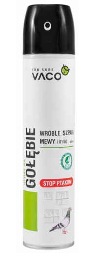 VACO ODSTRASZACZ SPRAY ŚRODEK NA PTAKI GOŁĘBIE