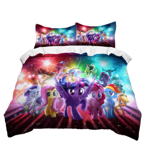 My Little Pony trzyczęściowa poszewka na kołdrę