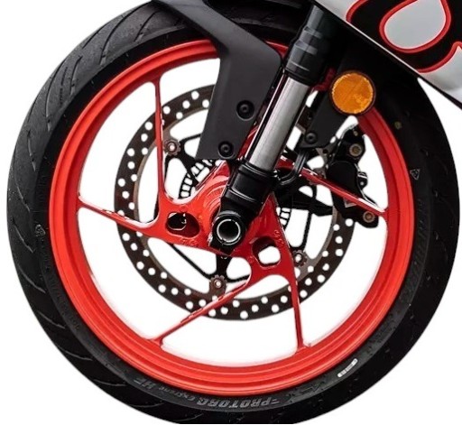 Aprilia RS 457 Tuono 457 2024-25 felga przód koło NOWA CZERWONA