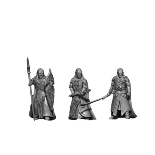 Elven Commanders / Lords - Medbury Miniatures