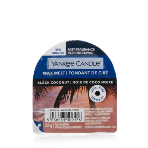 YANKEE CANDLE WOSK BLACK COCONUT