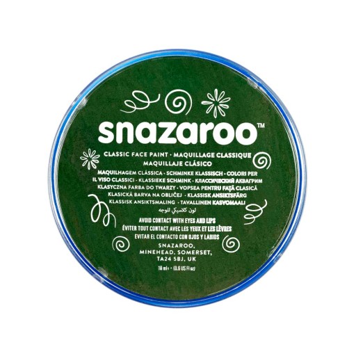 FARBA DO MALOWANIA TWARZY C. ZIELONA 18ml SNAZAROO
