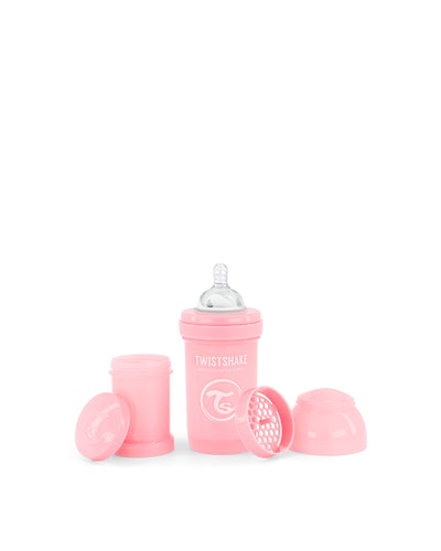 Butelka antykolkowa Twistshake 180 ml różowa