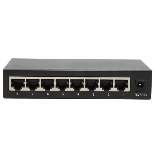 8 portów przełącznik Gigabit Ethernet TBCS5008E